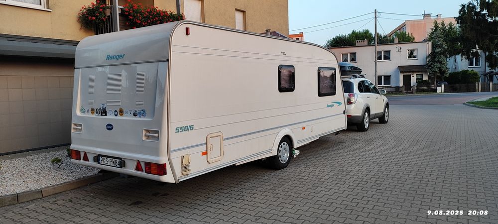 Przyczepa kempingowa Bailey Ranger 550/6