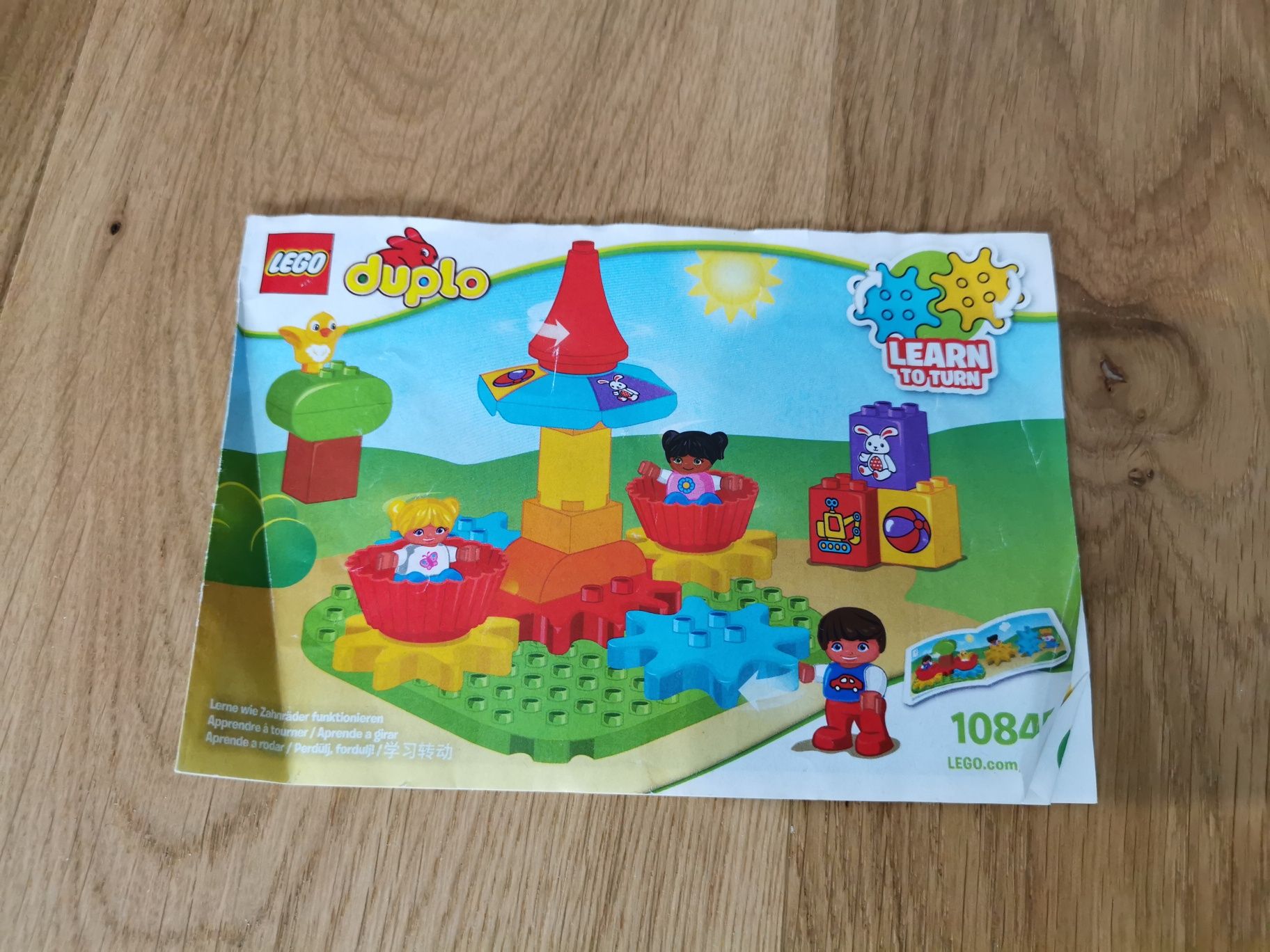 LEGO DUPLO klocki Moja pierwsza karuzela 10845 kompletne