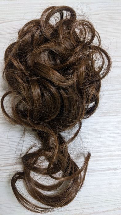 Заколка , шиньон-резинка, шиньон на крабе