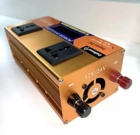 Преобразователь напряжения с 12V/24V 220V 3500W LCD SMART