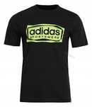 Adidas Wygodna Koszulka T-shirt Bawełniana Folded Sportswear Graphic M