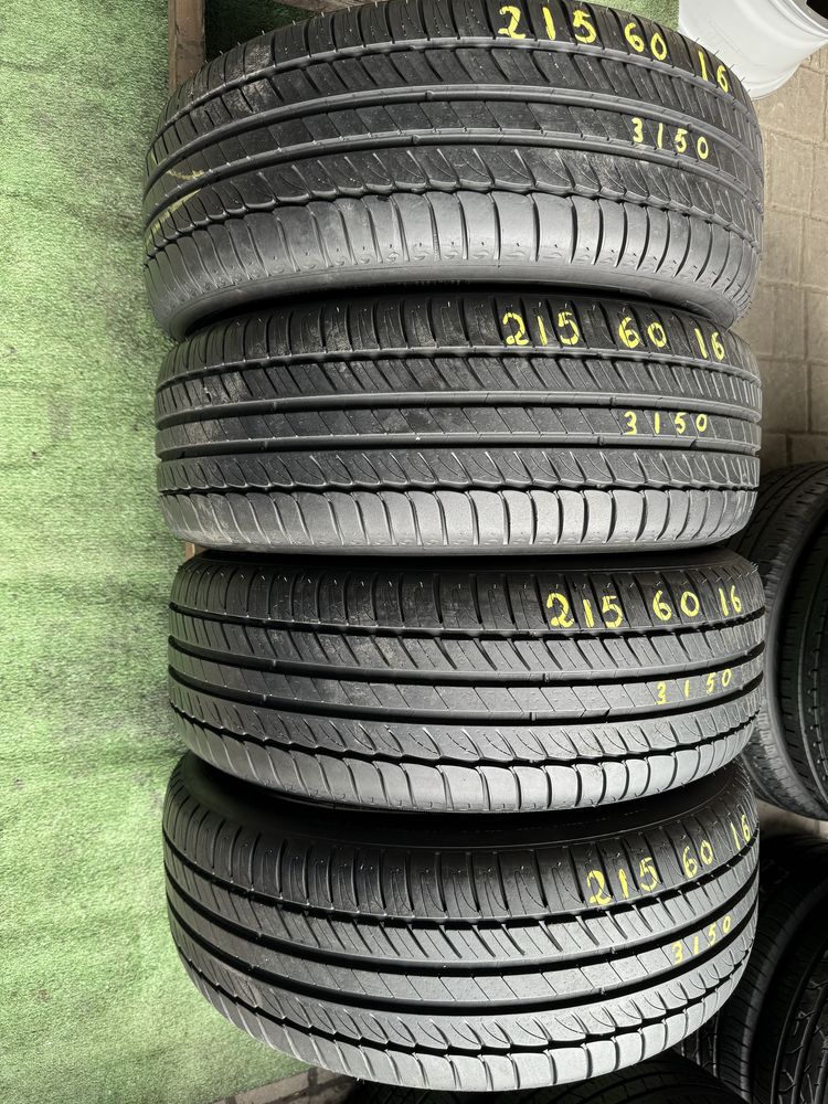 Шини резина 215 60 16 Michelin 8mm 4шт. Лето летние