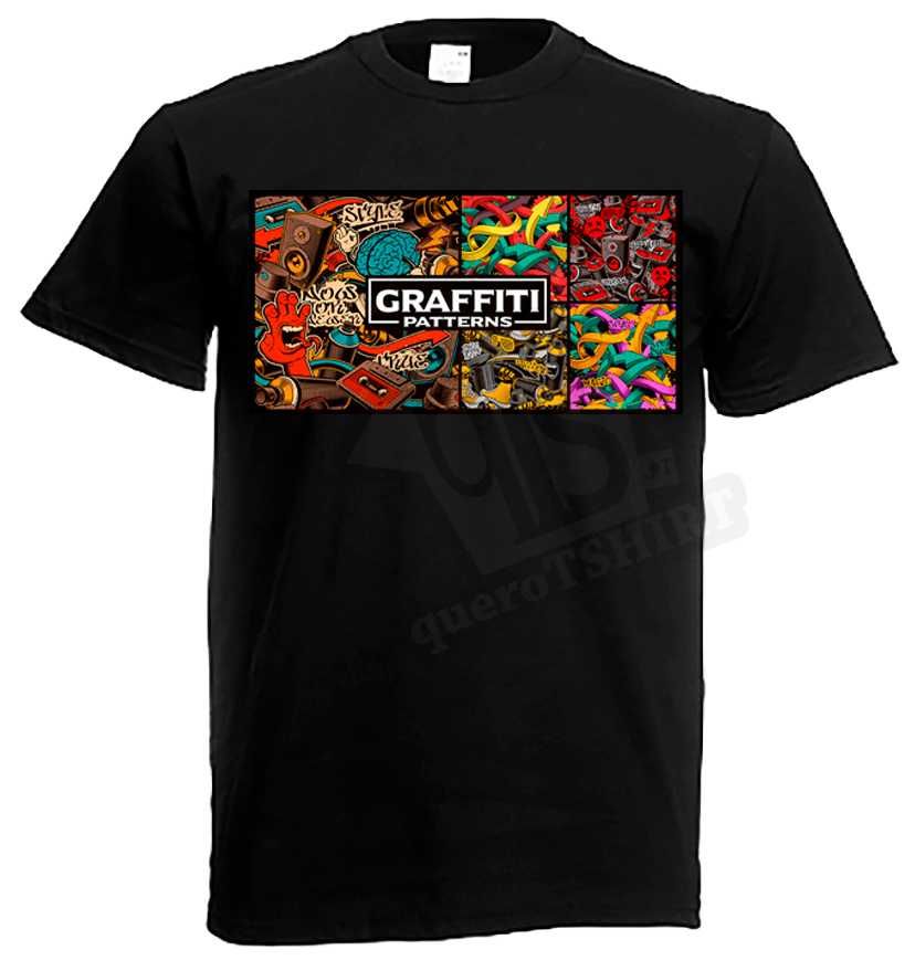 Vendo T-shirt Urban - Graffiti *Nova*