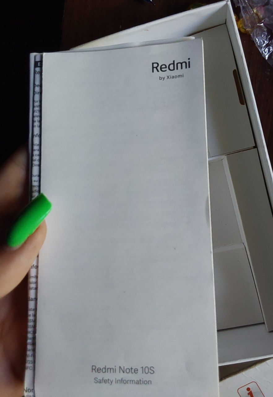 Xiaomi Redmi not 10 s