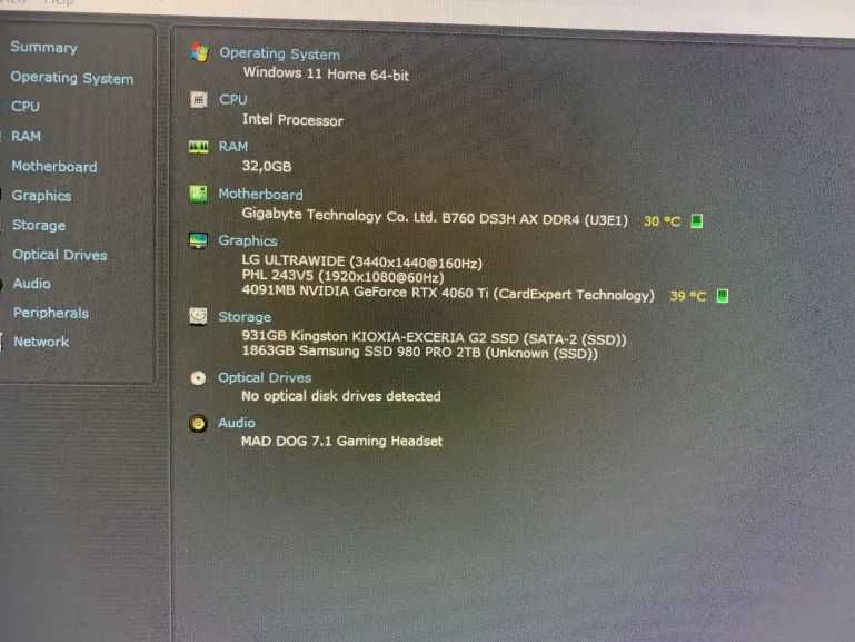 Komputer G3MER RTX 4060ti