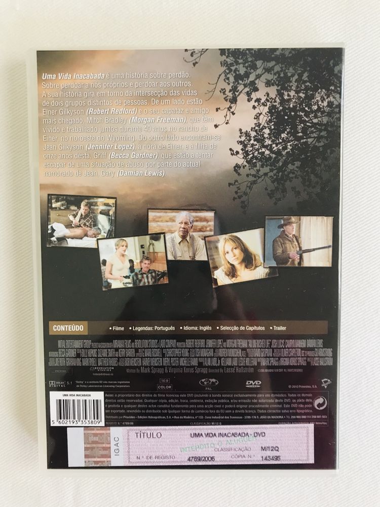 DVD “Uma Vida Inacabada”