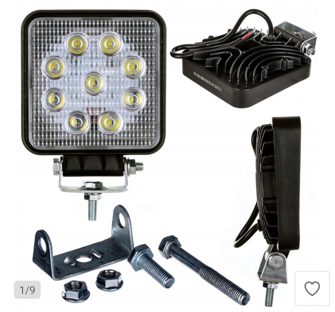 Lampa robocza led halogen