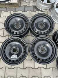 15" 4x100 et45 60,1 Renault Dacia komplet felg stalowych