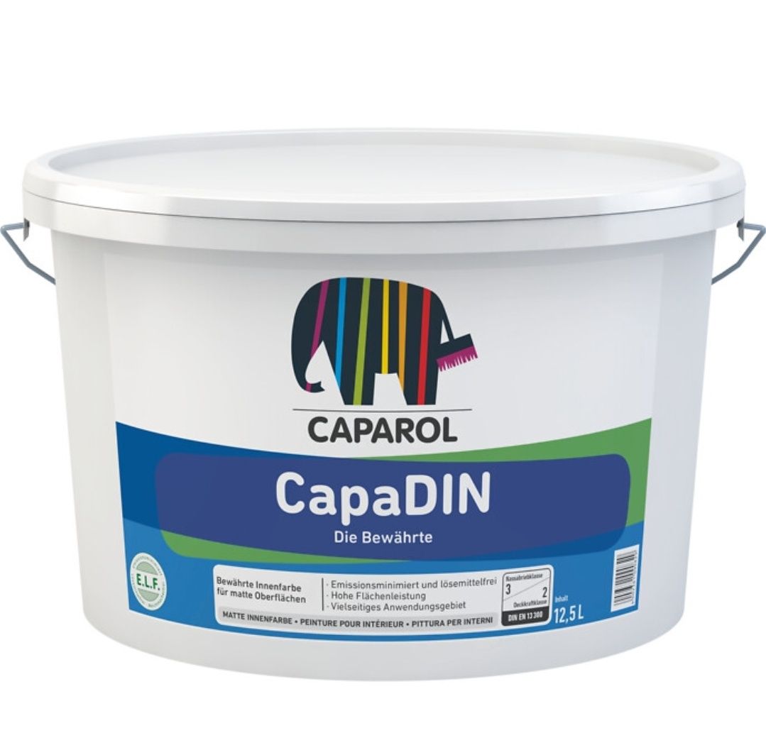 Farba do wewnątrz Caparol CapaDin 12,5 L
