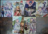 mangi Re:Zero księga pierwsza tomy 1-2 i księga trzecia tomy 1-4