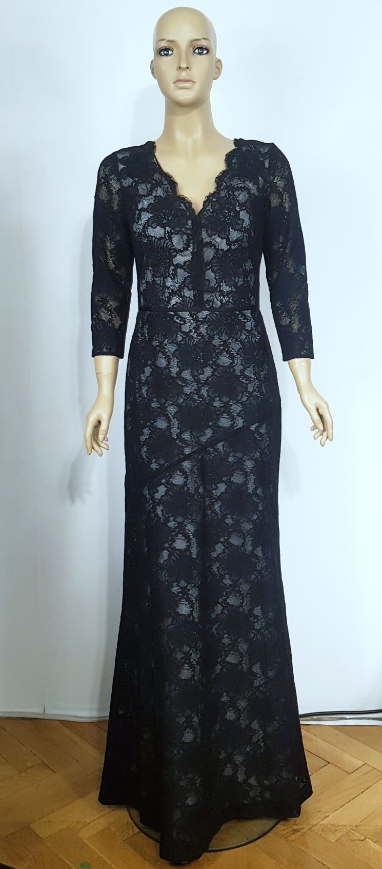 Lauren Ralph Lauren Jerri W Trim nowa damska sukienka rozmiar S