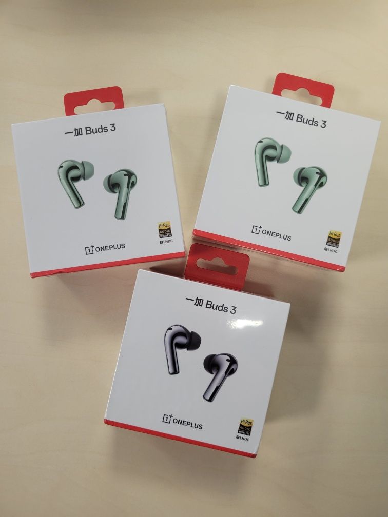 Новинка TWS навушники OnePlus Buds 3 Green Black