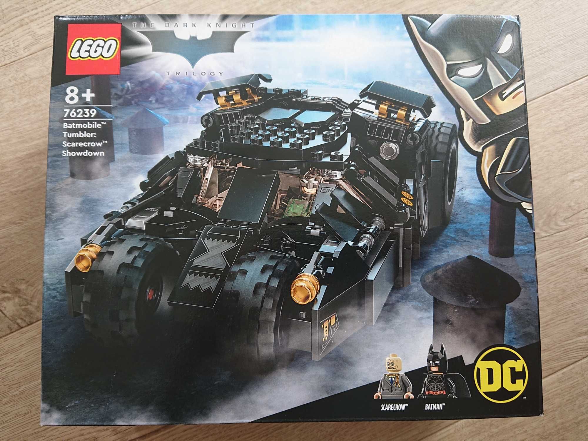 LEGO DC Super Heroes 76239 Batman Tumbler starcie ze Strachem