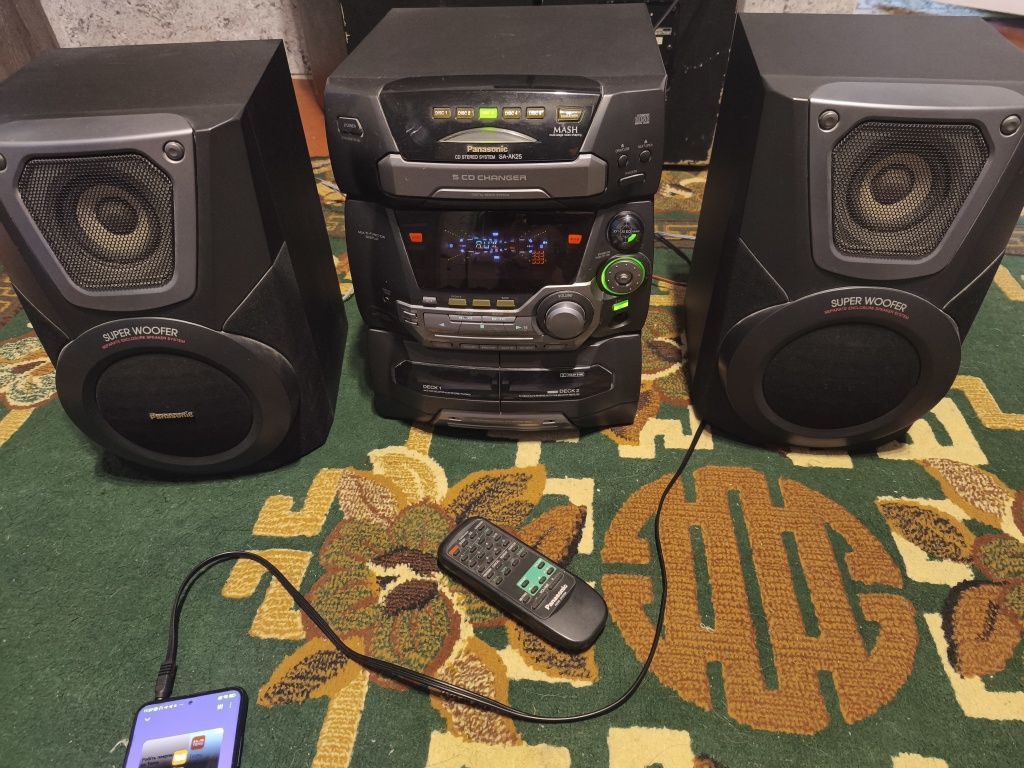 Музыкальный центр Panasonic sa-ak25