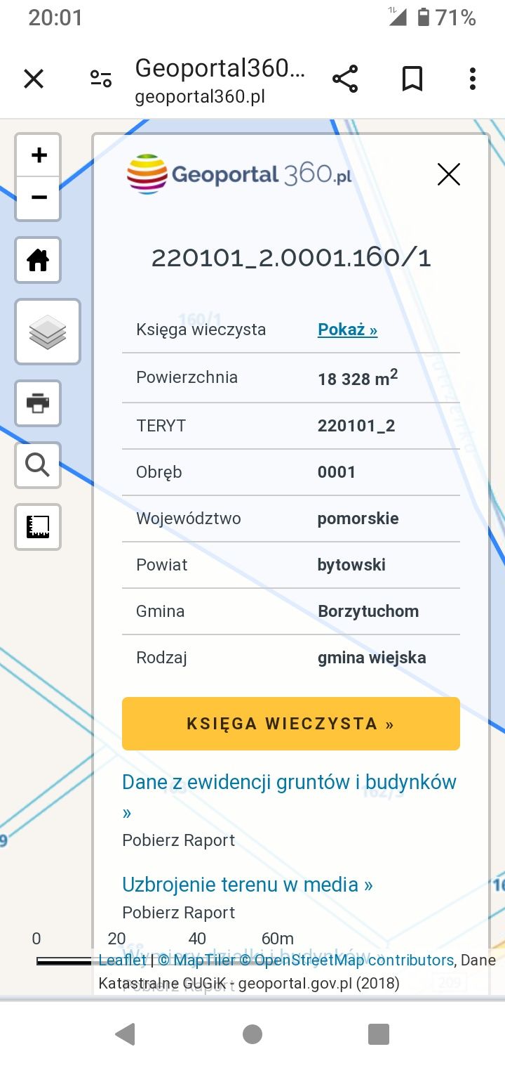 Sprzedam łąkę z linia brzegowa jeziora i rzeki
