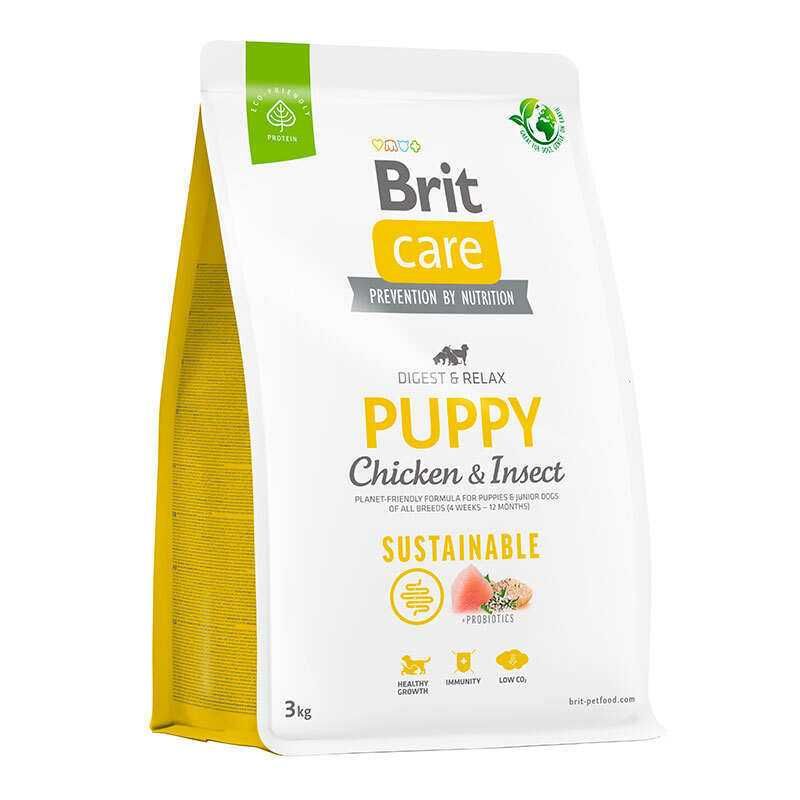 Brit Care Dog Sustainable Puppy 3 кг з куркою для цуценят всіх порід