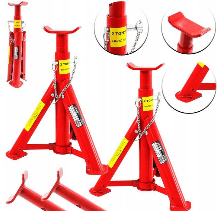 Kobyłki podstawki podpory  SAMOCHODOWE 2T TONY 2szt