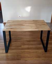 Stół drewniany buk loft OSMO nowy stolik ława biurko 100%ręczna robota