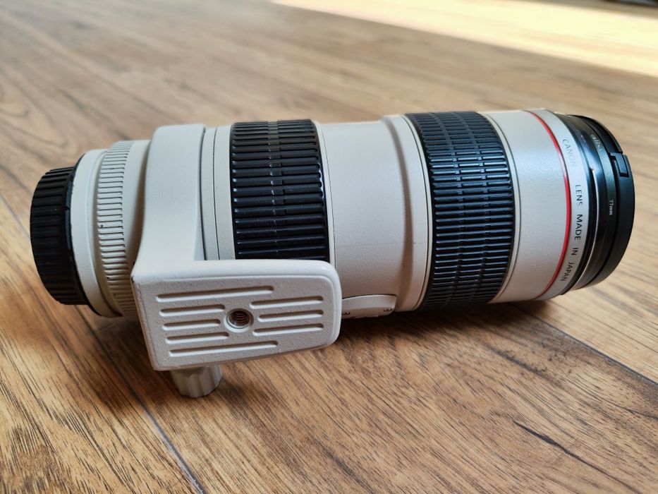 Canon EF 70–200 mm f/2.8 – jasny teleobiektyw – okazja