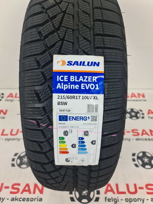 NOWE zimowe OPONY 215/60R17 - Sailun Ice Blazer Alpine EVO1