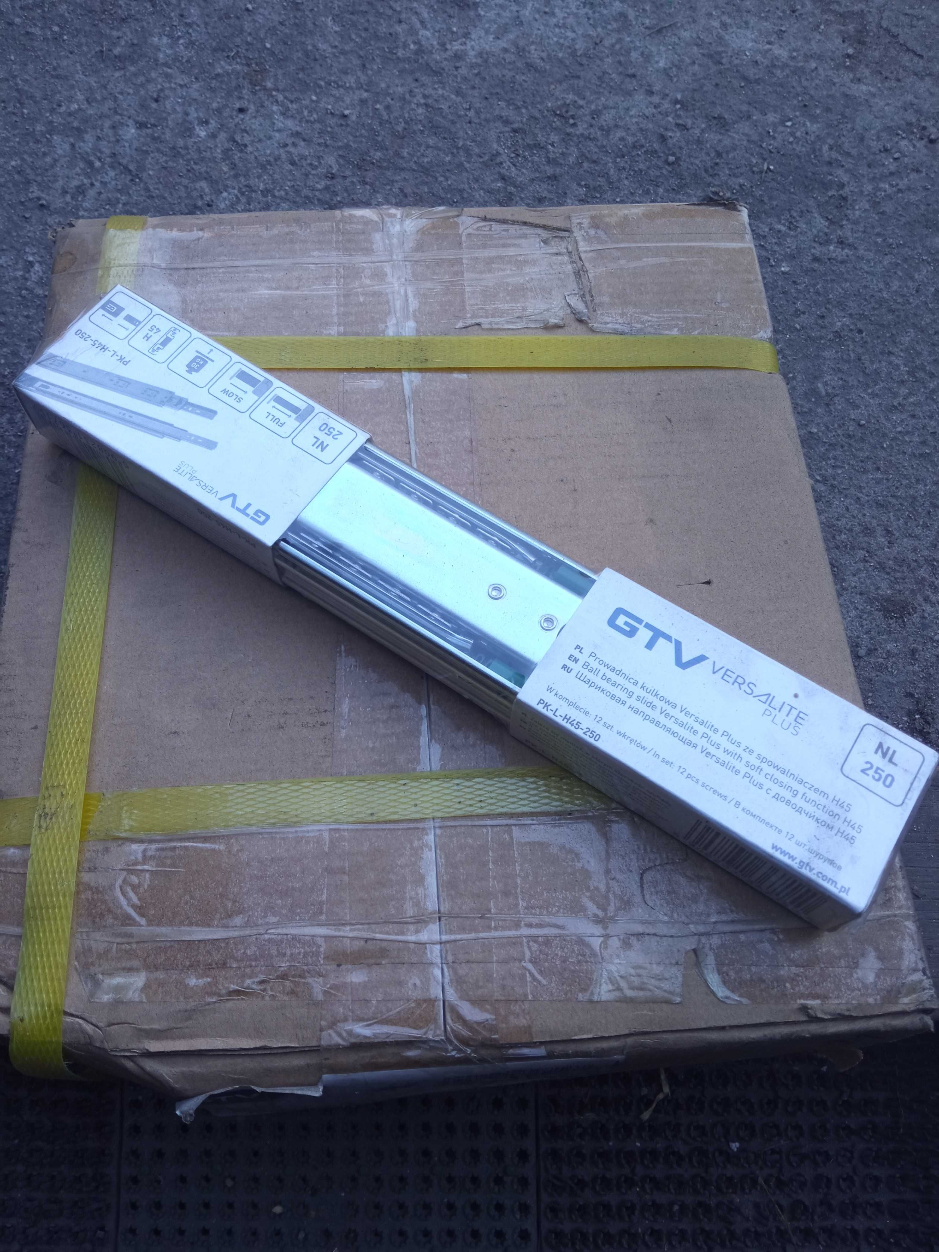 Prowadnica kulkowa GTV Versalite Plus 250 PK-L-H45-250-B
