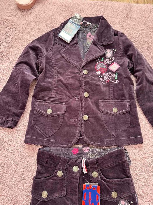 Костю вельвет 122 см