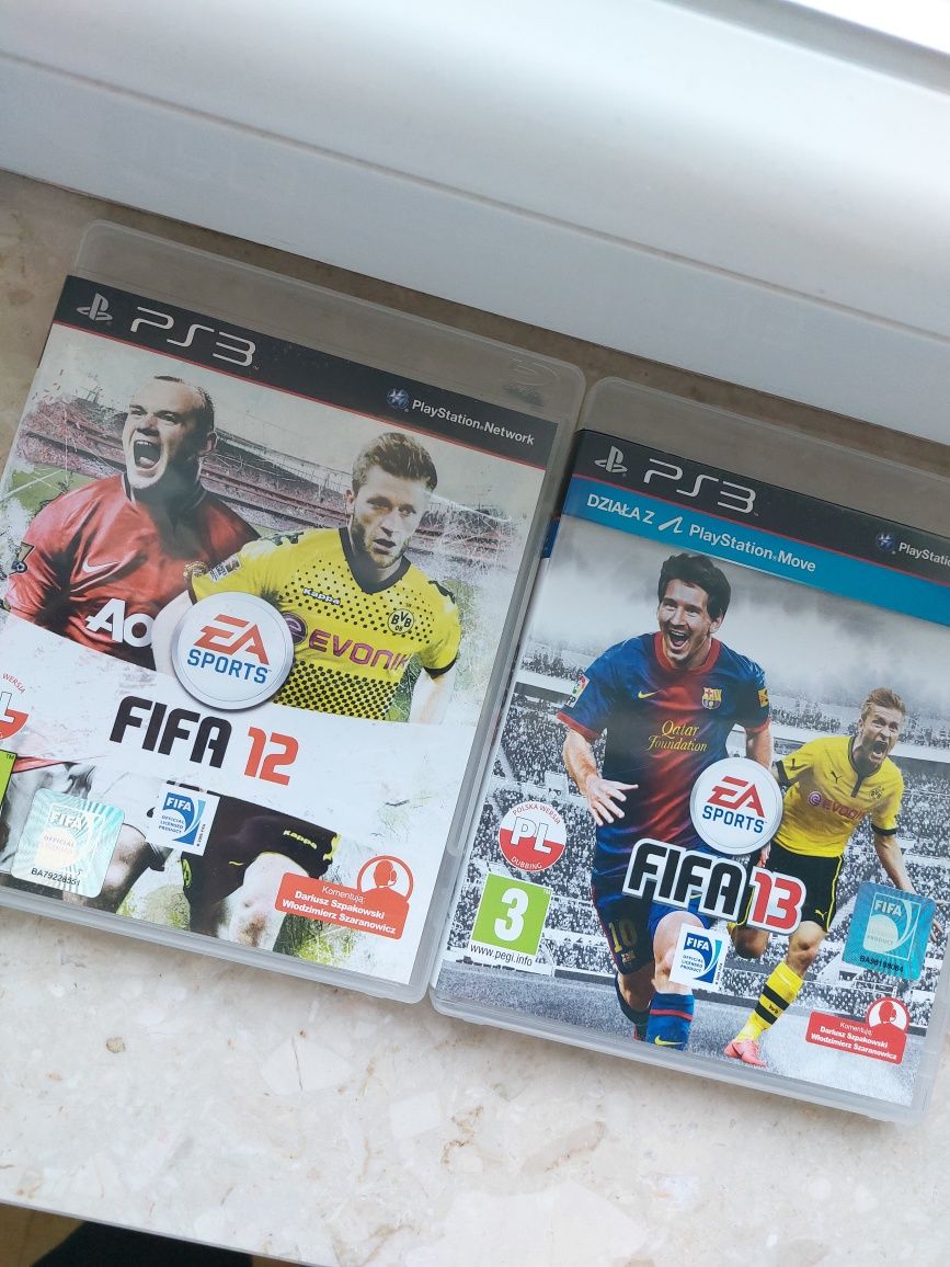 Fifa 12 i 13 na konsolę PS3 Play Station 3