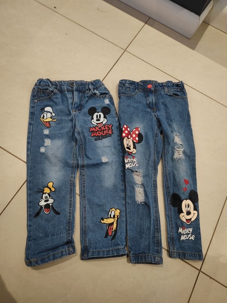 Jeansy Minnie Disney 110/116