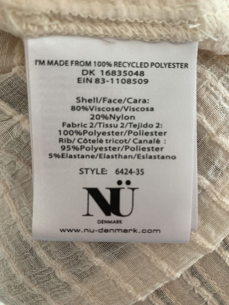 Bluza rozpinana Nu Denmark r. 36 / S Nowa