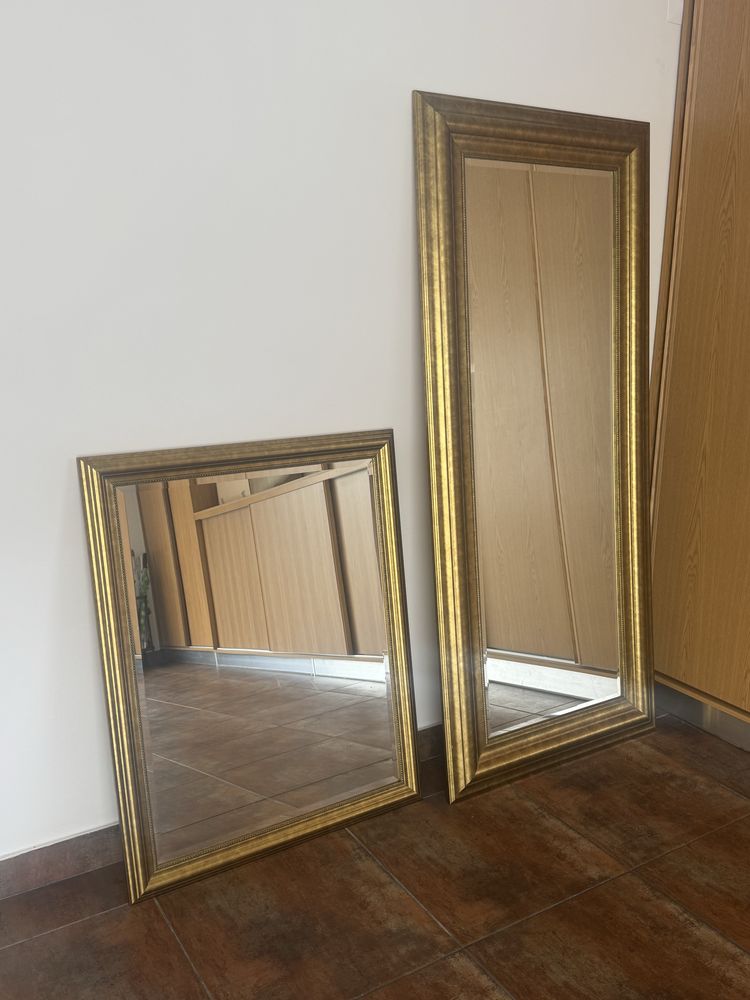 Espelho dourado IKEA