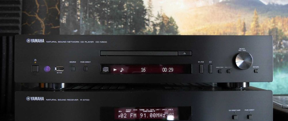 Yamaha CD-N500 odtwarzacz sieciowy/CD/USB/internet radio 192kHz/24-bit