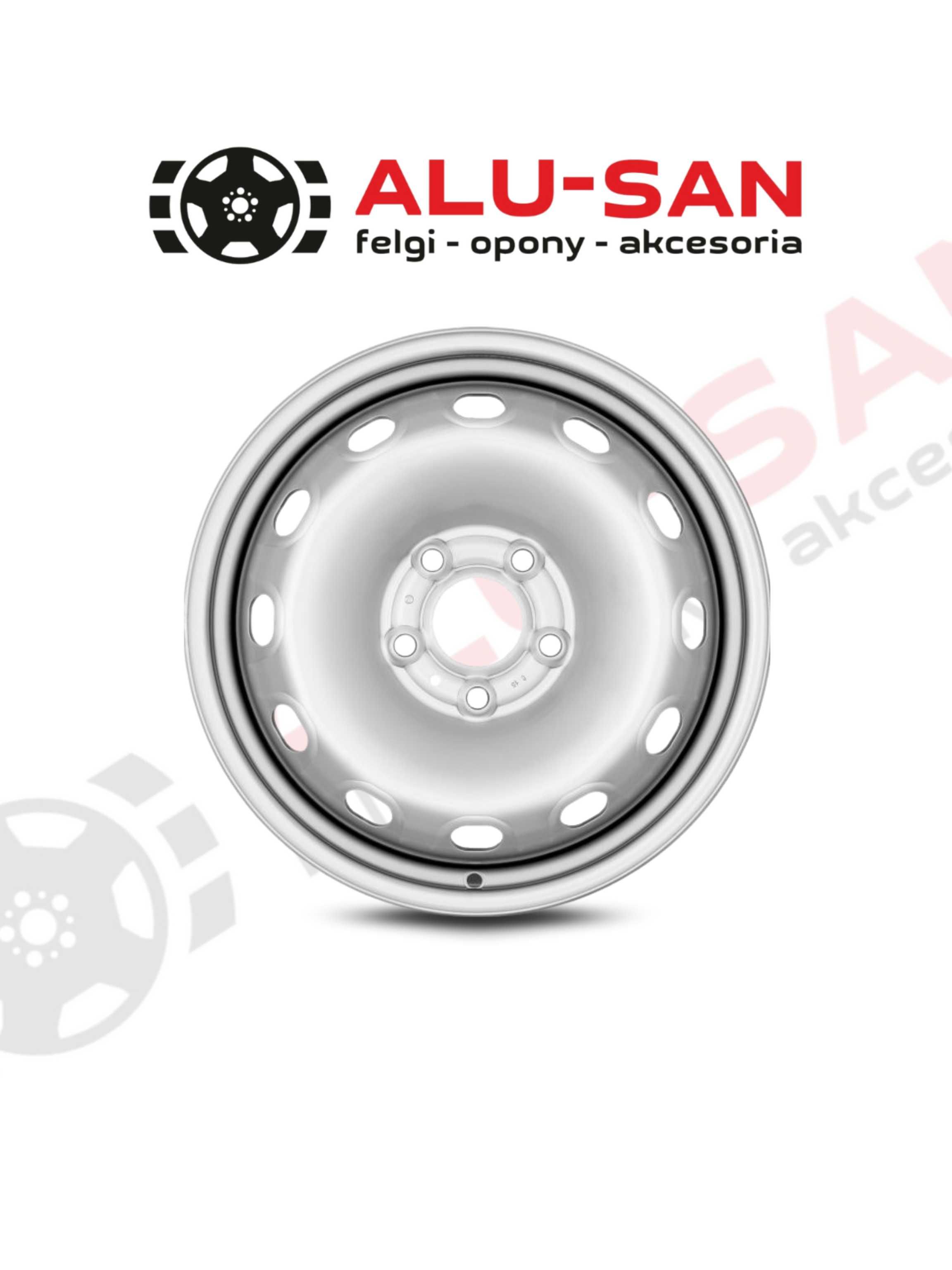 NOWE Felgi Stalowe 16" RENAULT TRAFIC JL L od 2014 5x114.3 - Srebrny
