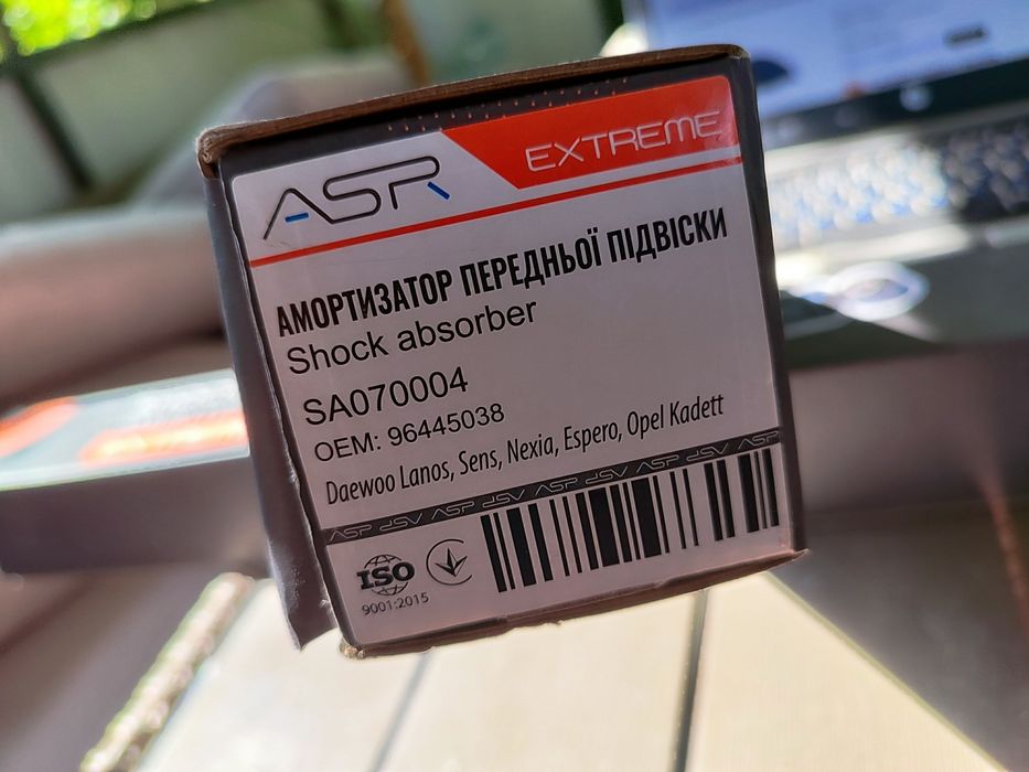 Амортизатор передней подвески Daewoo Lanos, Sens, Nexia, Espero, Opel