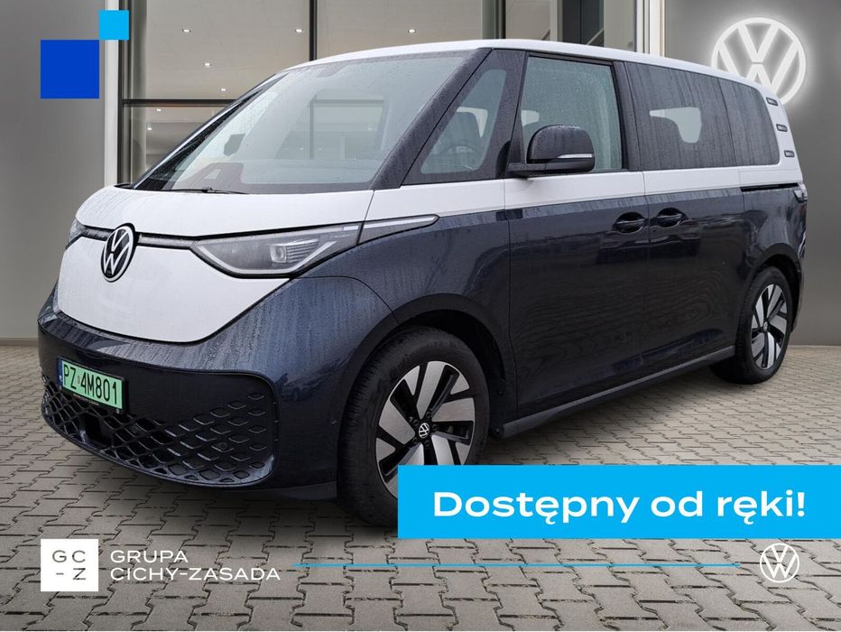 Volkswagen ID. Buzz 150 kW (204 PS) / skrzynia biegów: automatyczna 1 biegowa rozstaw osi: 2988 mm  ID Buzz PRO / RABAT ponad 150 000 zł!
