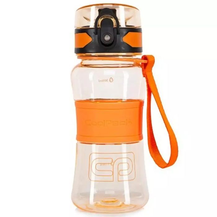 Bidon Coolpack tritanum mini 390 ml pomarańczowy. Patio