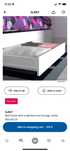 Cama de casal IKEA em ótimo estado