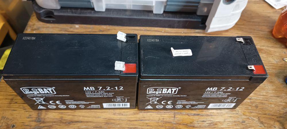 Akumulator 12 V żelowy 7.2 Ah