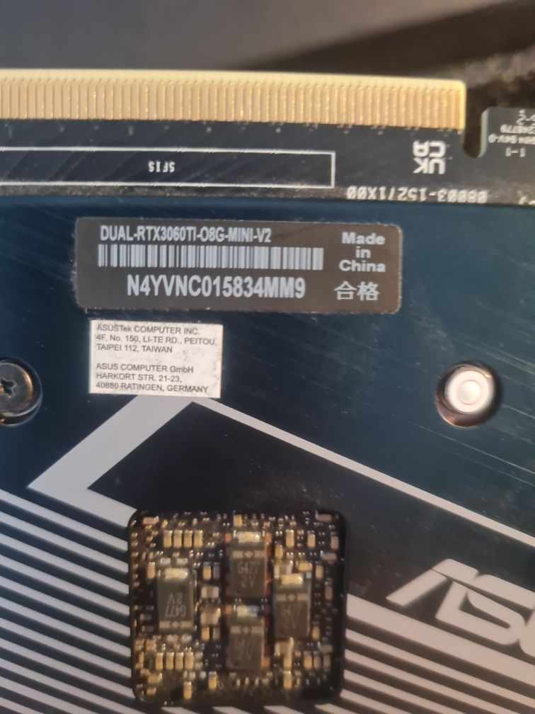 Karta Graficzna  ASUS Dual GeForce RTX 3060 Ti