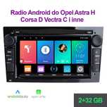 Radio Opel Astra H / Corsa D // 2/32 GB / Android Auto / Carplay / BT