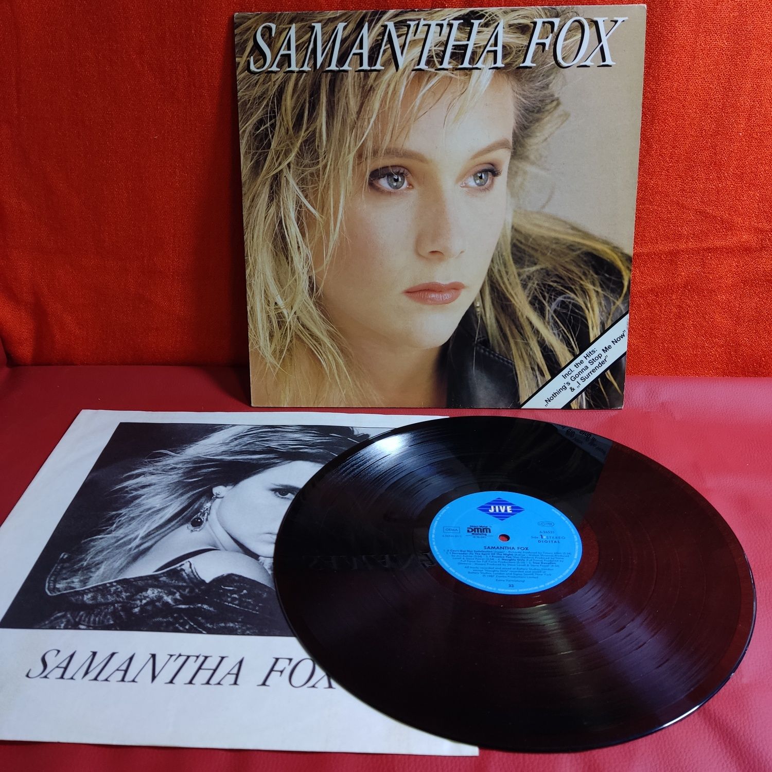 Samantha Fox - Вінілові платівки.1986/86/89.