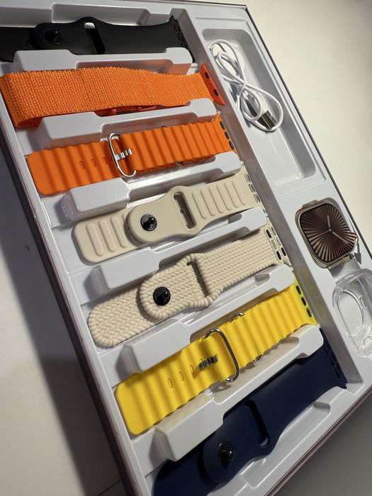 Smartwatch C60 Ultra 3 z jak Apple Watch Ultra nowy komplet