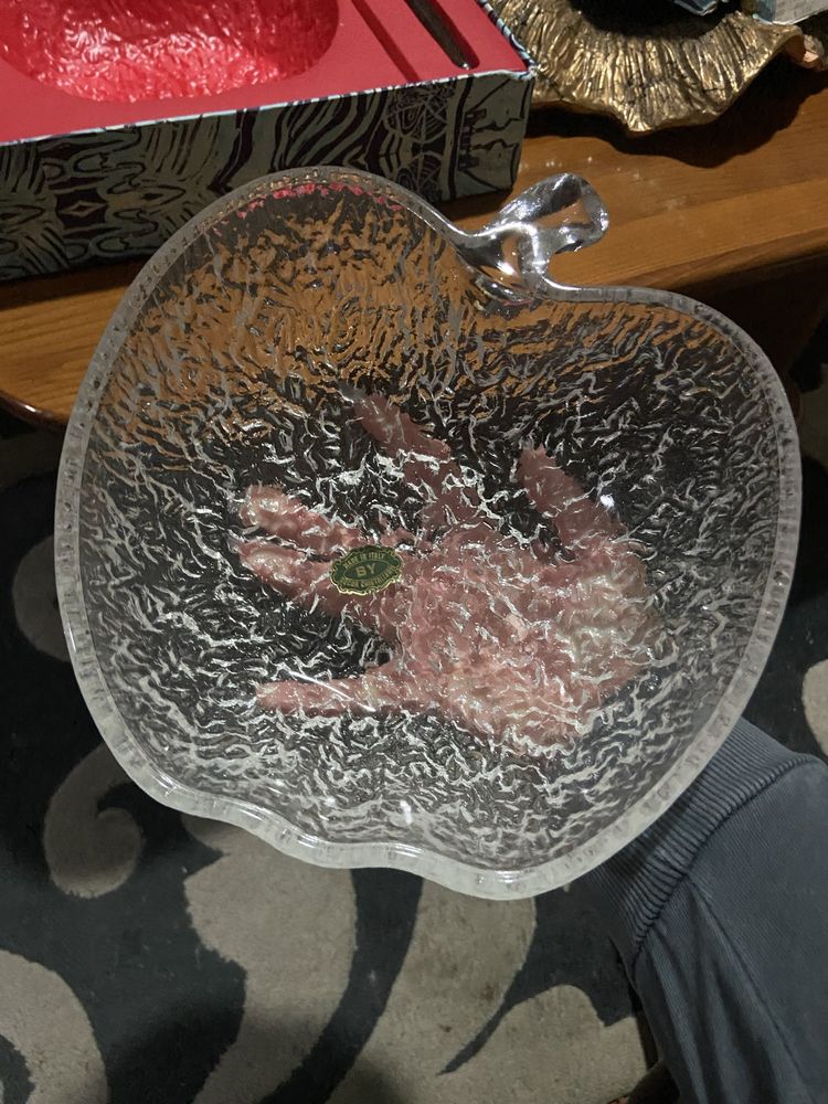 Saladeira de cristal