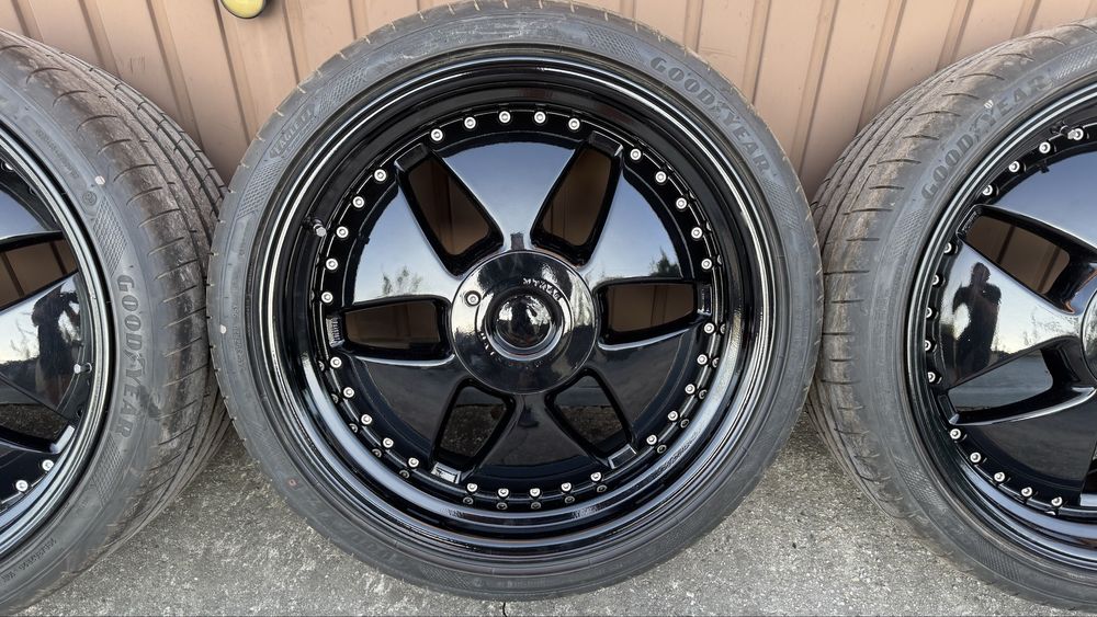 Felgi wzór MAE 5x112 20” z nowymi oponami