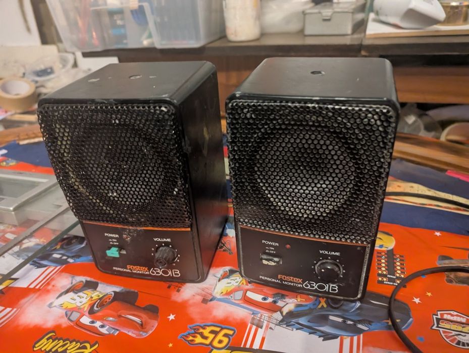 Monitory Fostex 6301B 3x . Dwie sztuki