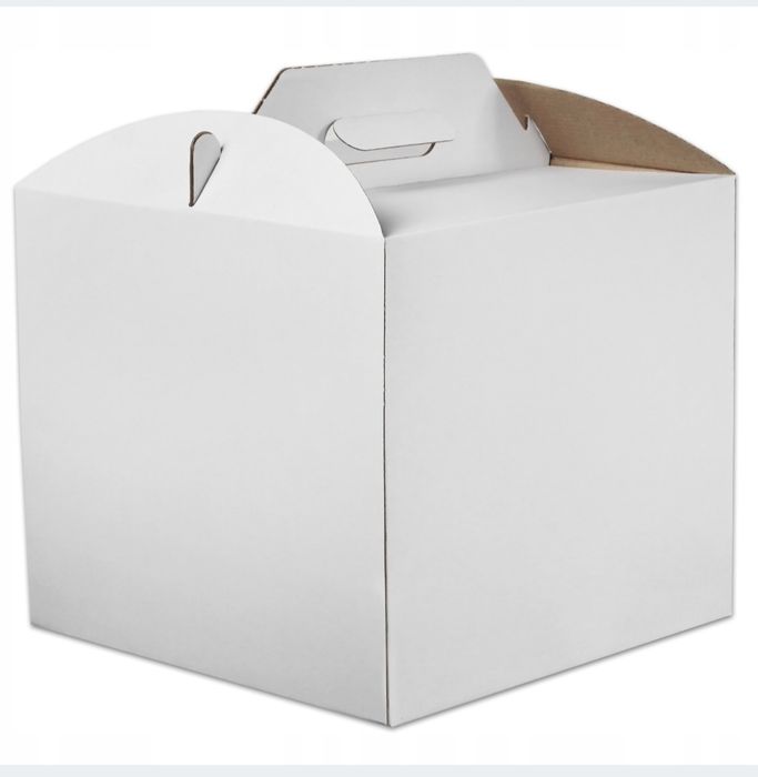 Karton pudełko na tort  26x26x25cm BARDZO MOCNE!*5 szt