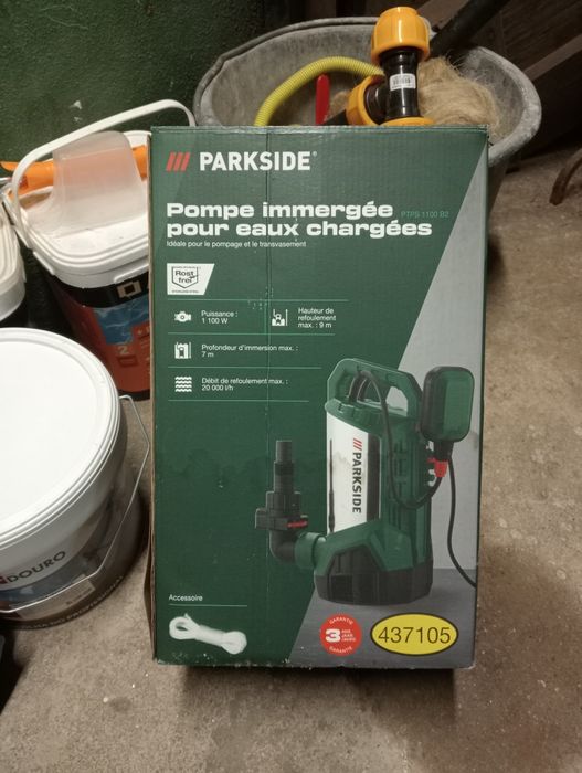 Bomba de Água Submersível Parkside