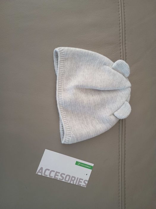 rozm. 74/80 Coccodrillo NOWA czapka przejściowa dla chłopca 74 80