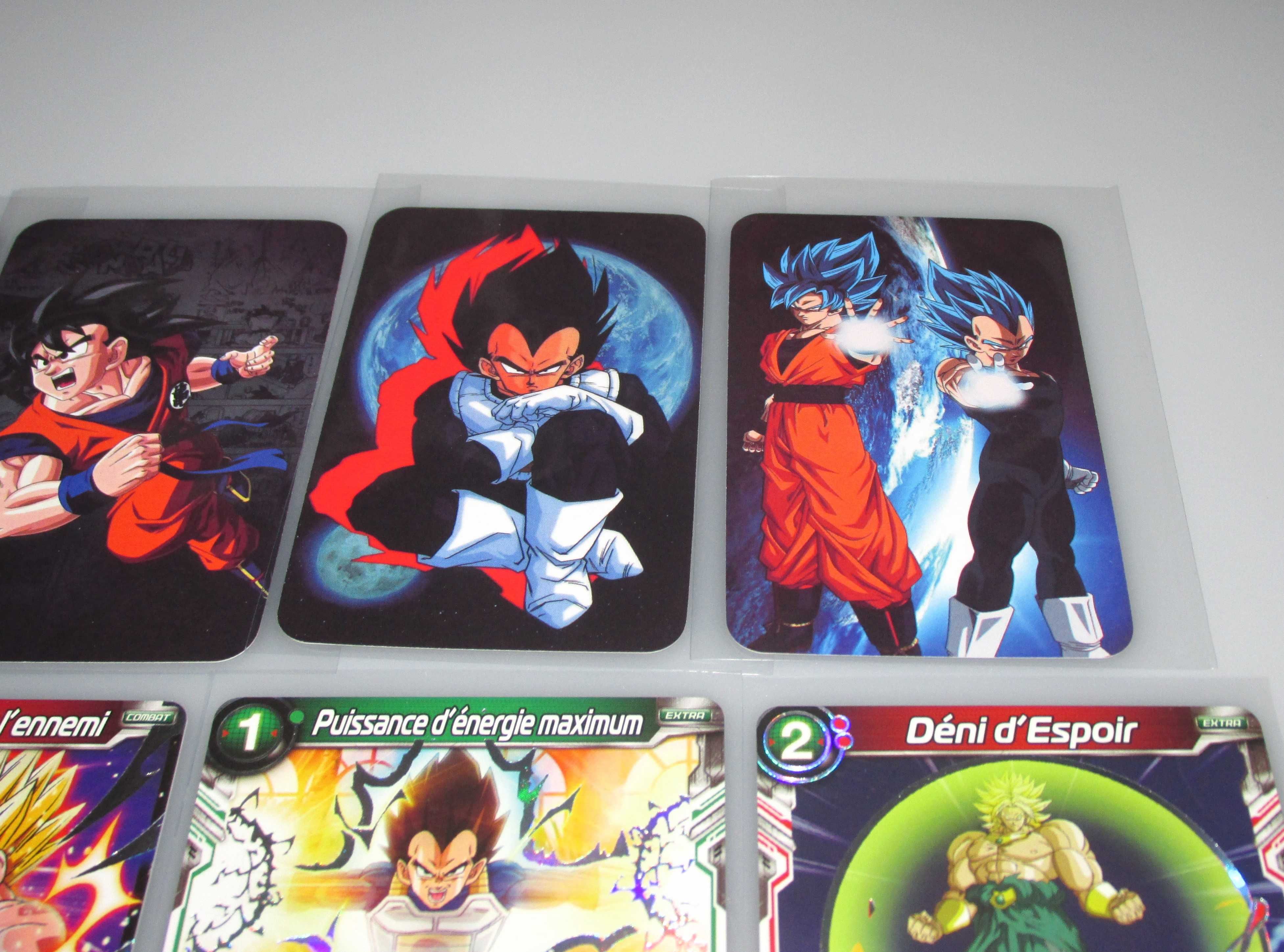 8 Cartas Variadas Dragon Ball