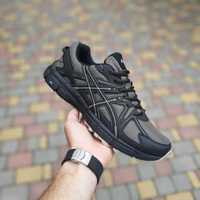 Чоловічі кросівки Asics Gel Kahana 8 сірі з чорним 11259  ВЕЛИКАНИ