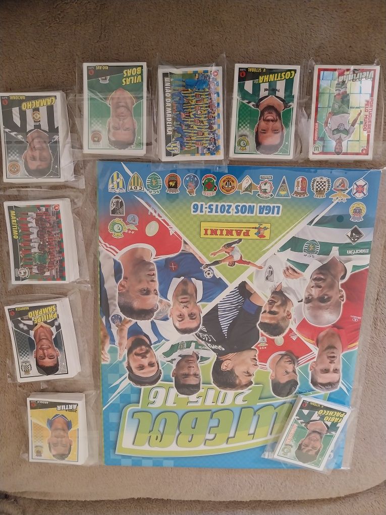 Liga Nos 2015/16 caderneta+cromos